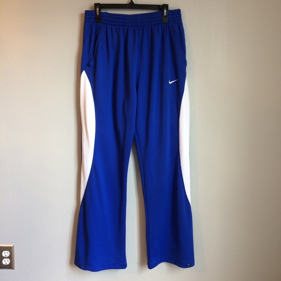 royal blue nike track pants